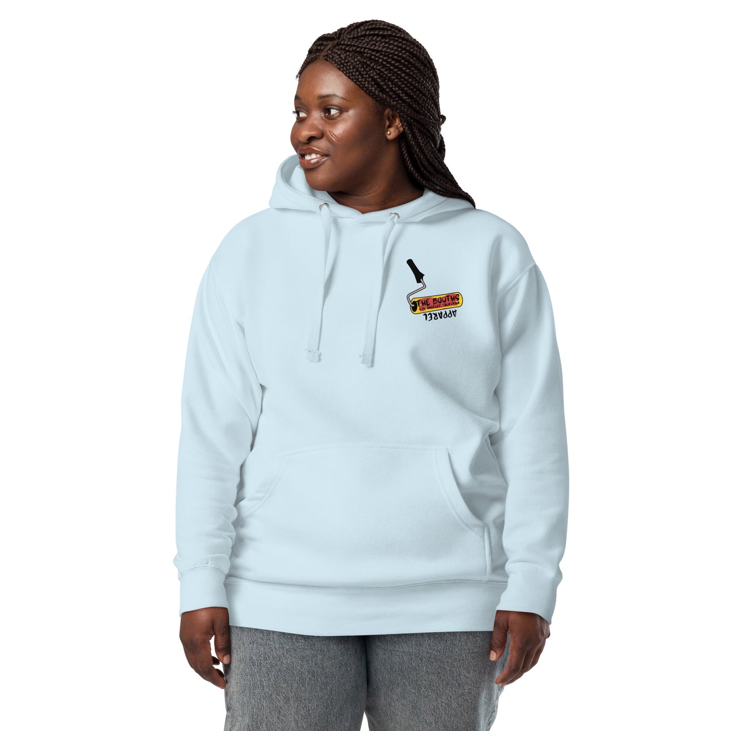 People like to be around those who give off positive energy. Unisex Hoodie