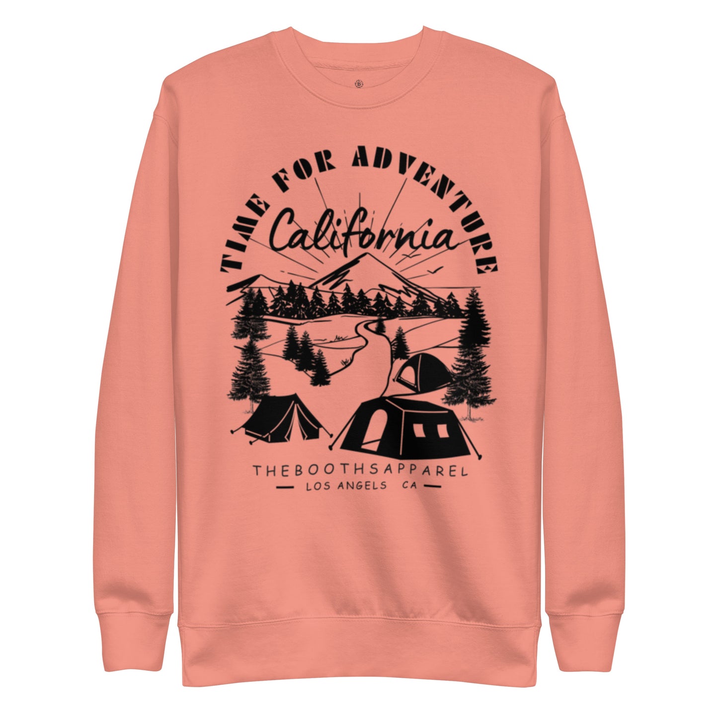 California time for adventure Unisex Premium Sweatshirt