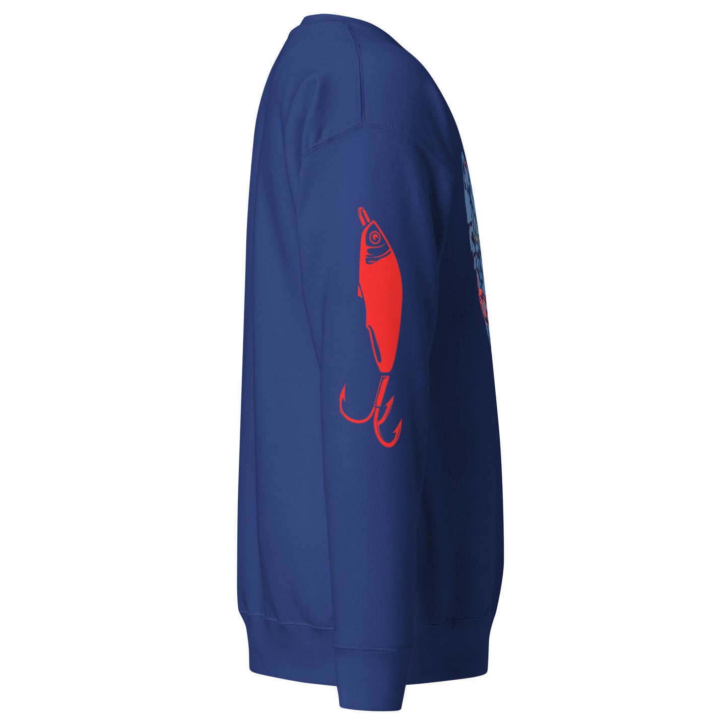 Heart Fishing  Unisex Premium Sweatshirt
