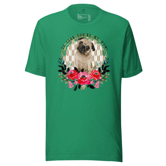 Pug Dog Unisex t-shirt
