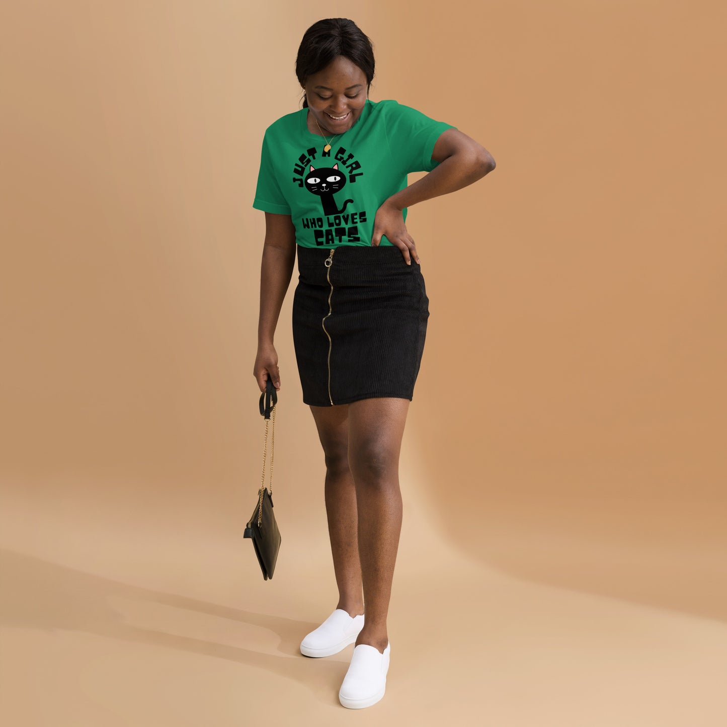 Just a Girl Who Loves Cats, Unisex t-shirt