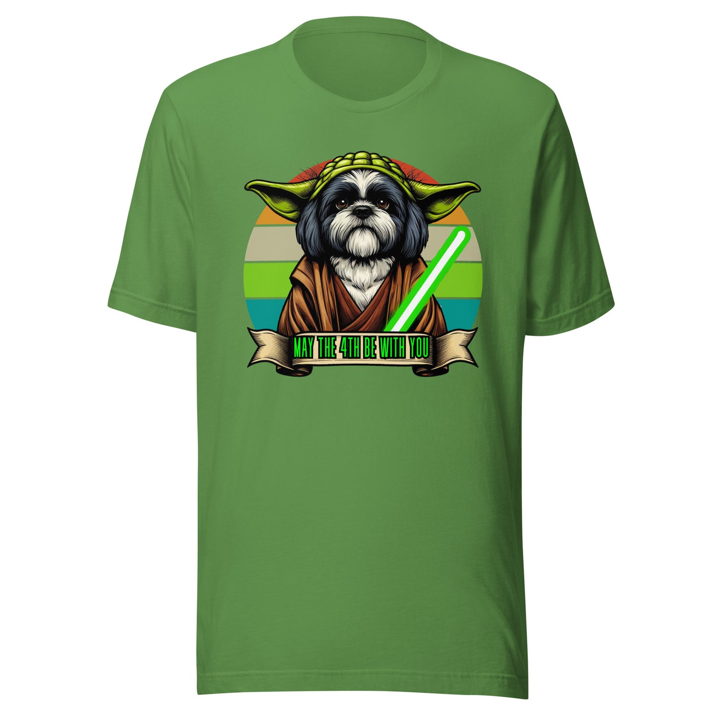 Star Wars Day, May The 4th Be with You, Yoda, Shih Tzu, Shih Tzu Dog, Shih Tzu yoda, Unisex t-shirt