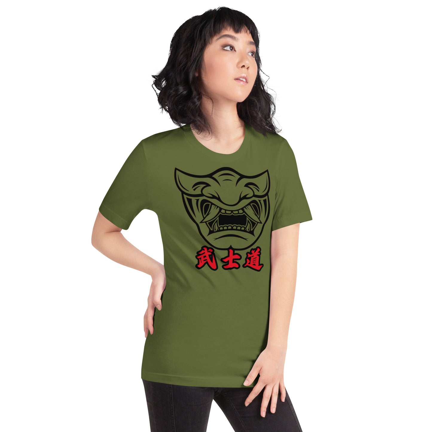 Samurai Mask Samurai Sword Unisex t-shirt