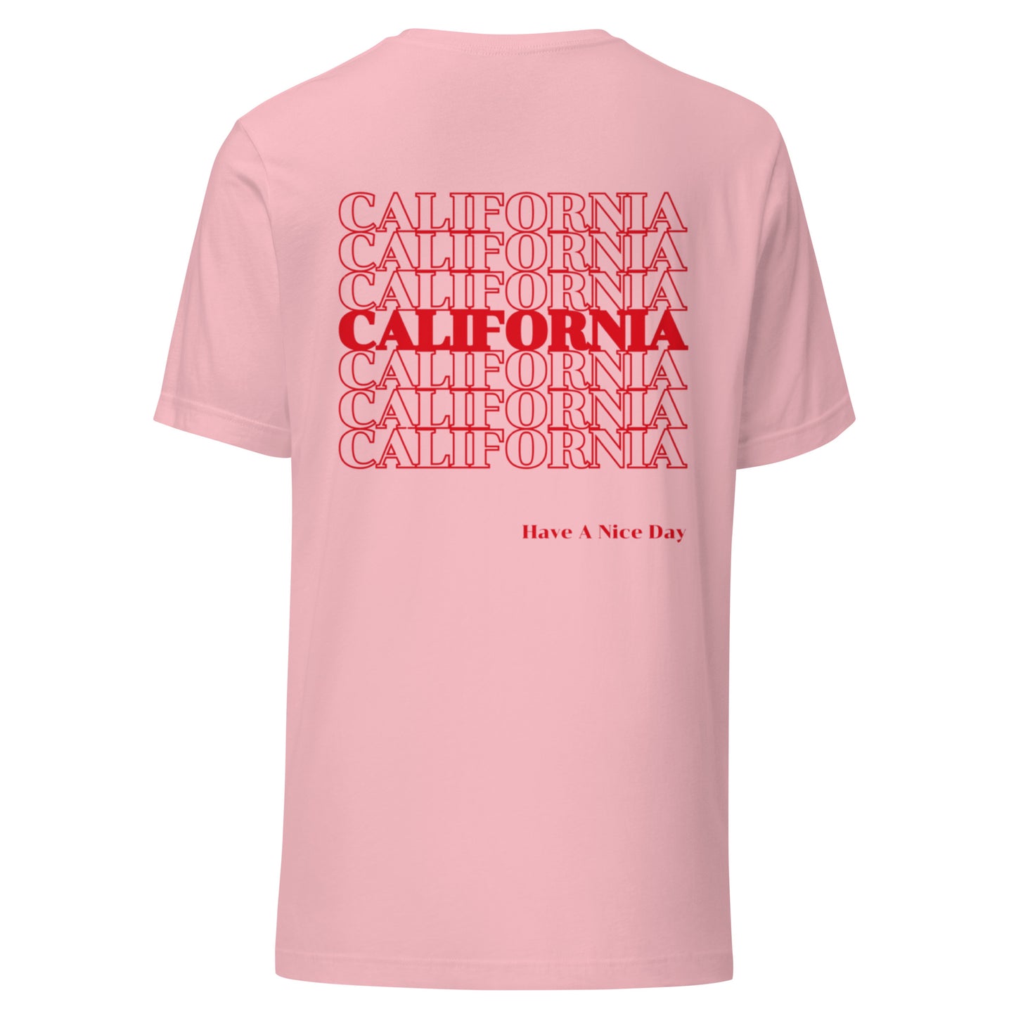 California, Japanese, Katakana, Nihongo, Have a good day Unisex t-shirt
