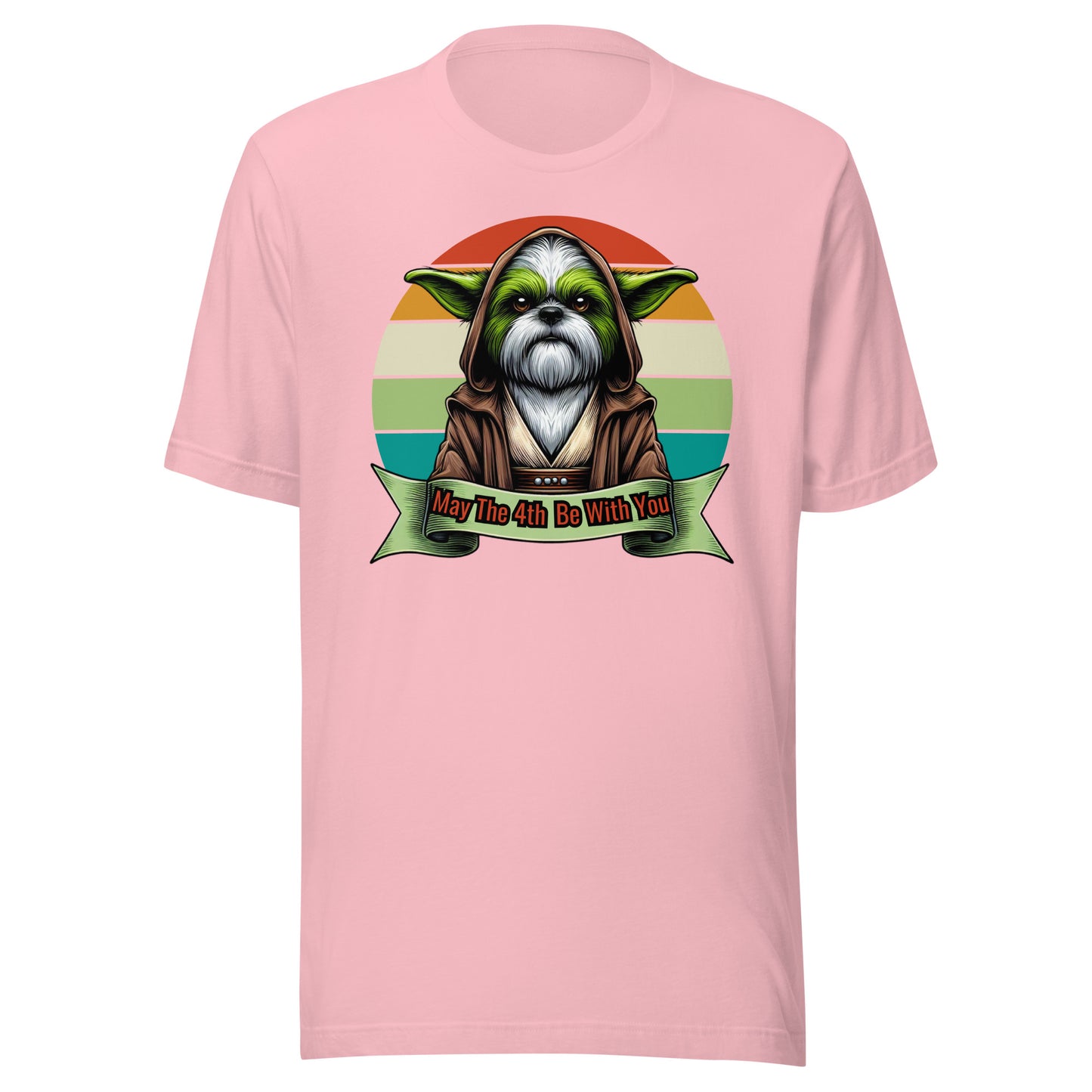 Star Wars Day, May The 4th Be with You, Yoda, Shih Tzu, Shih Tzu Dog, Grogu, Unisex t-shirt