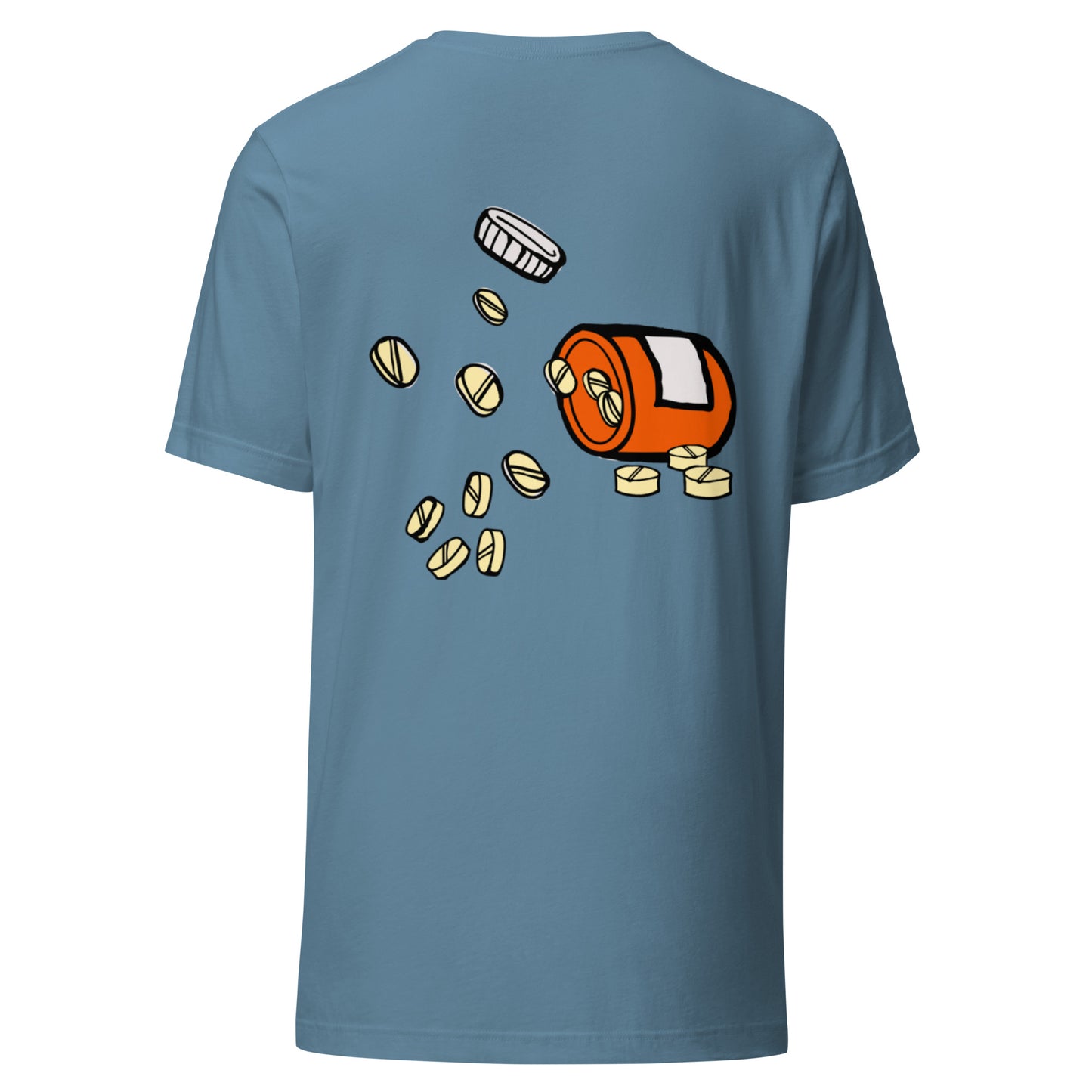 Being positive is the best medicine you can take. Unisex t-shirt