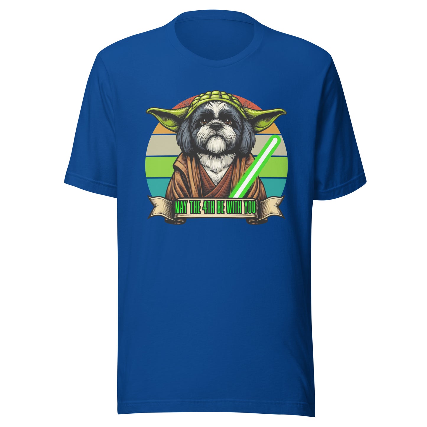 Star Wars Day, May The 4th Be with You, Yoda, Shih Tzu, Shih Tzu Dog, Shih Tzu yoda, Unisex t-shirt