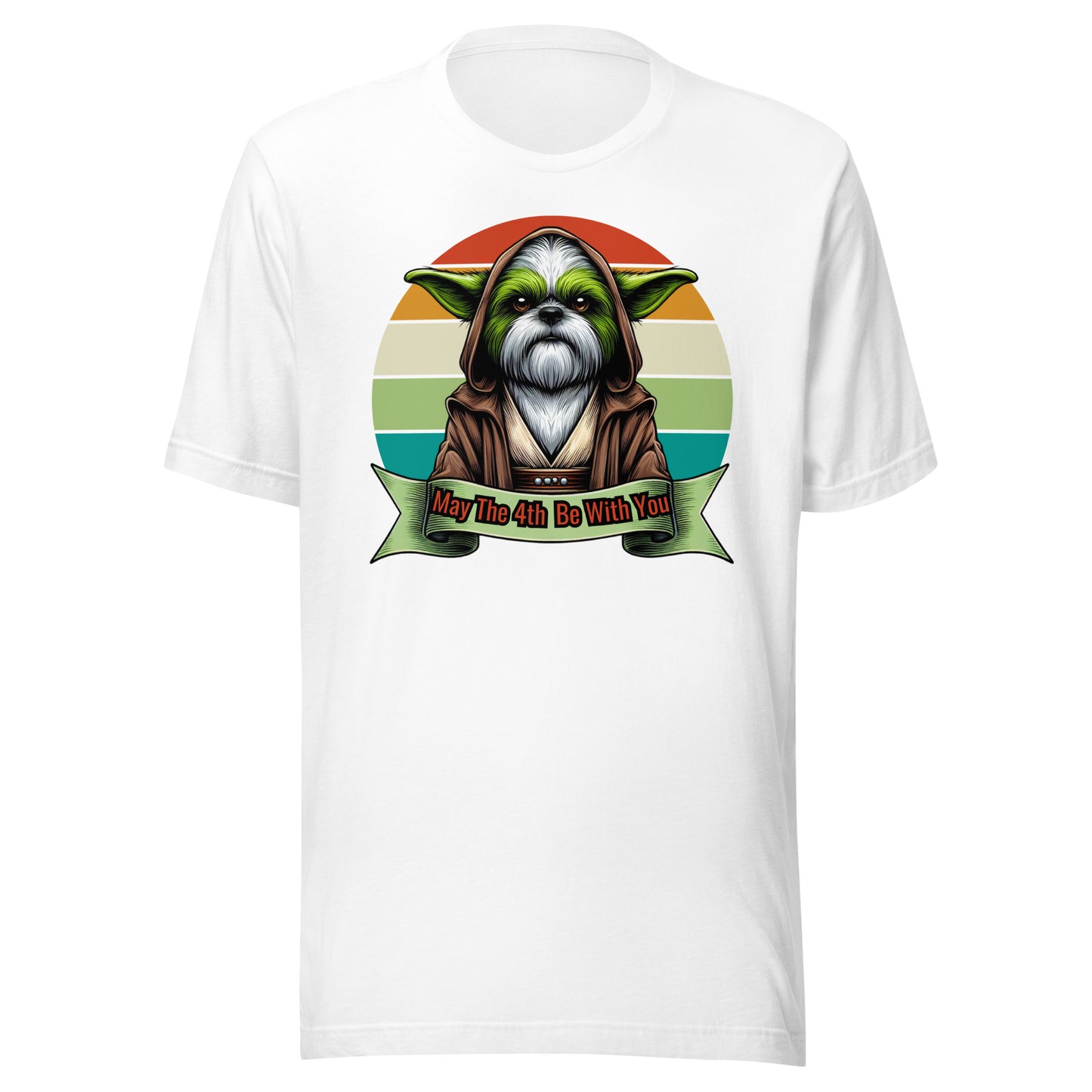 Star Wars Day, May The 4th Be with You, Yoda, Shih Tzu, Shih Tzu Dog, Grogu, Unisex t-shirt