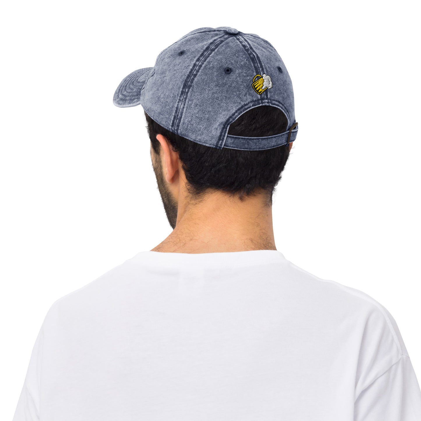 Don’t worry, be hoppy, Beer, Vintage Cotton Twill Cap