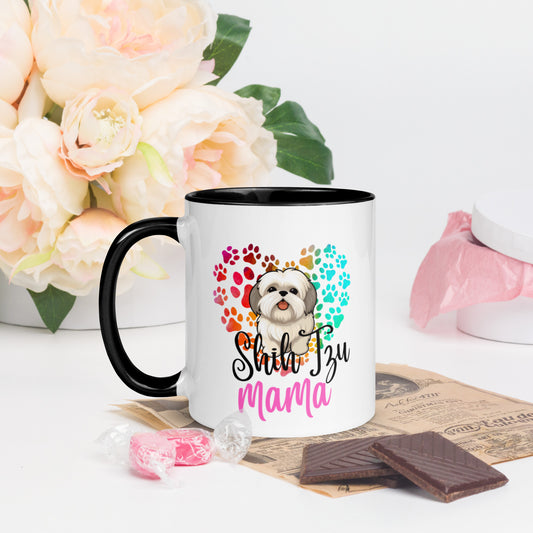 Shih Tzu Mug with Color Inside