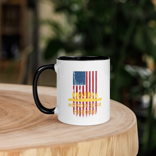 Veterans Day Mug with Color Inside