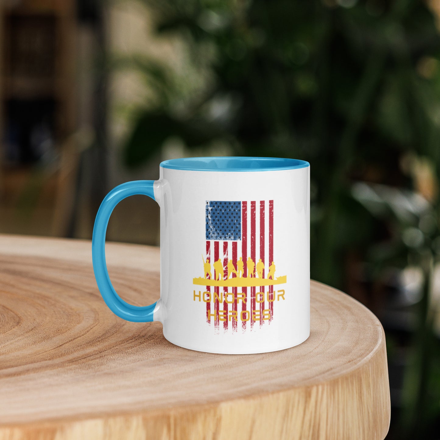 Veterans Day Mug with Color Inside