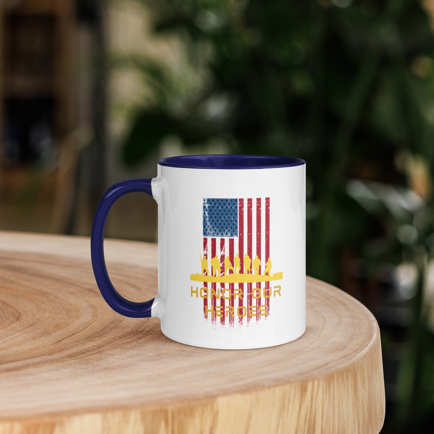 Veterans Day Mug with Color Inside