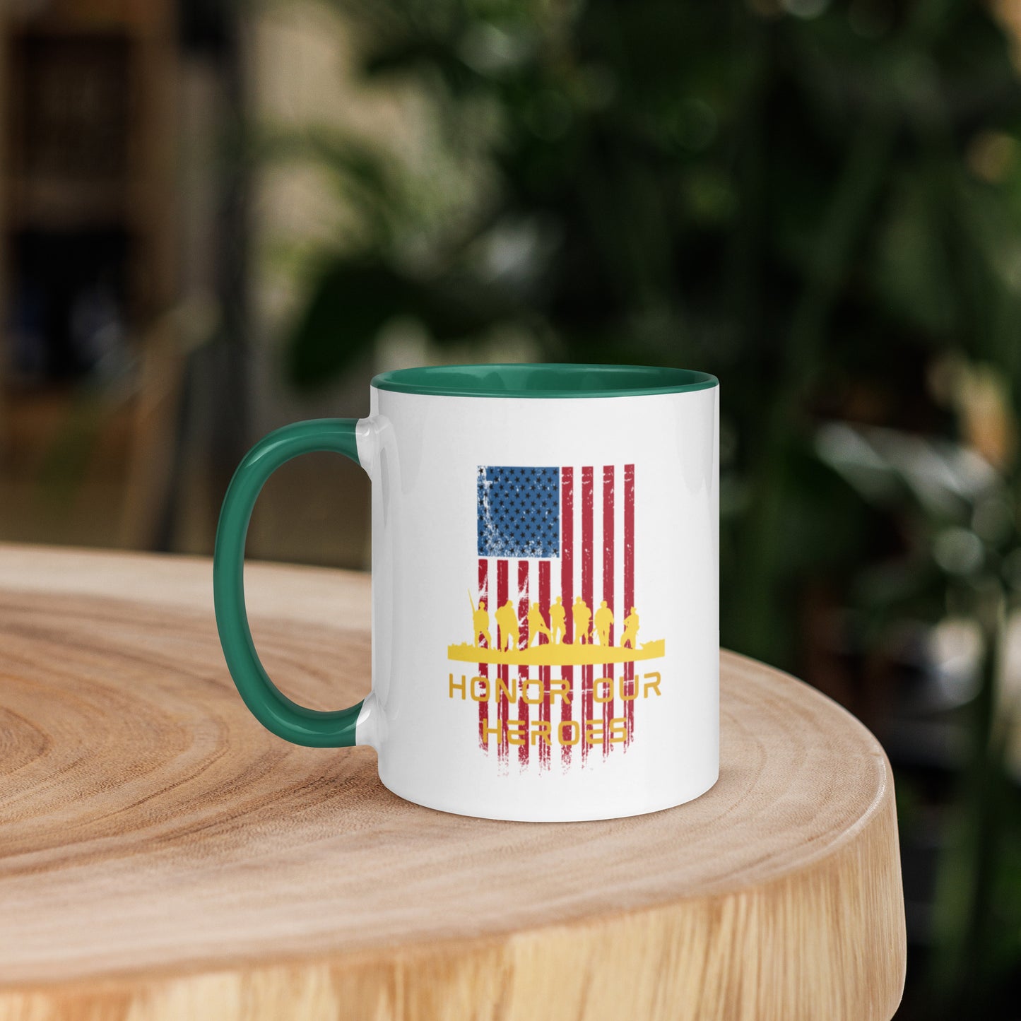 Veterans Day Mug with Color Inside
