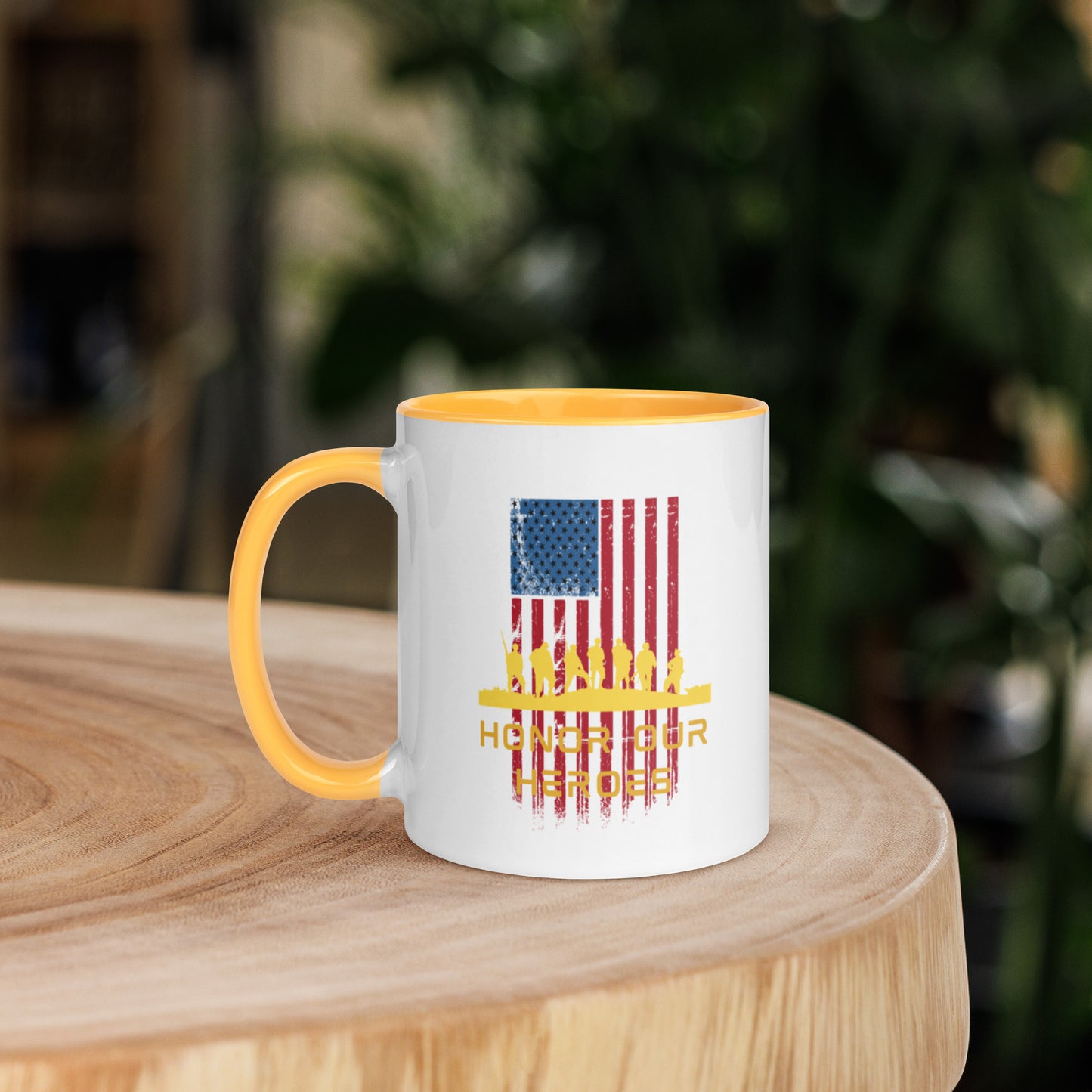 Veterans Day Mug with Color Inside
