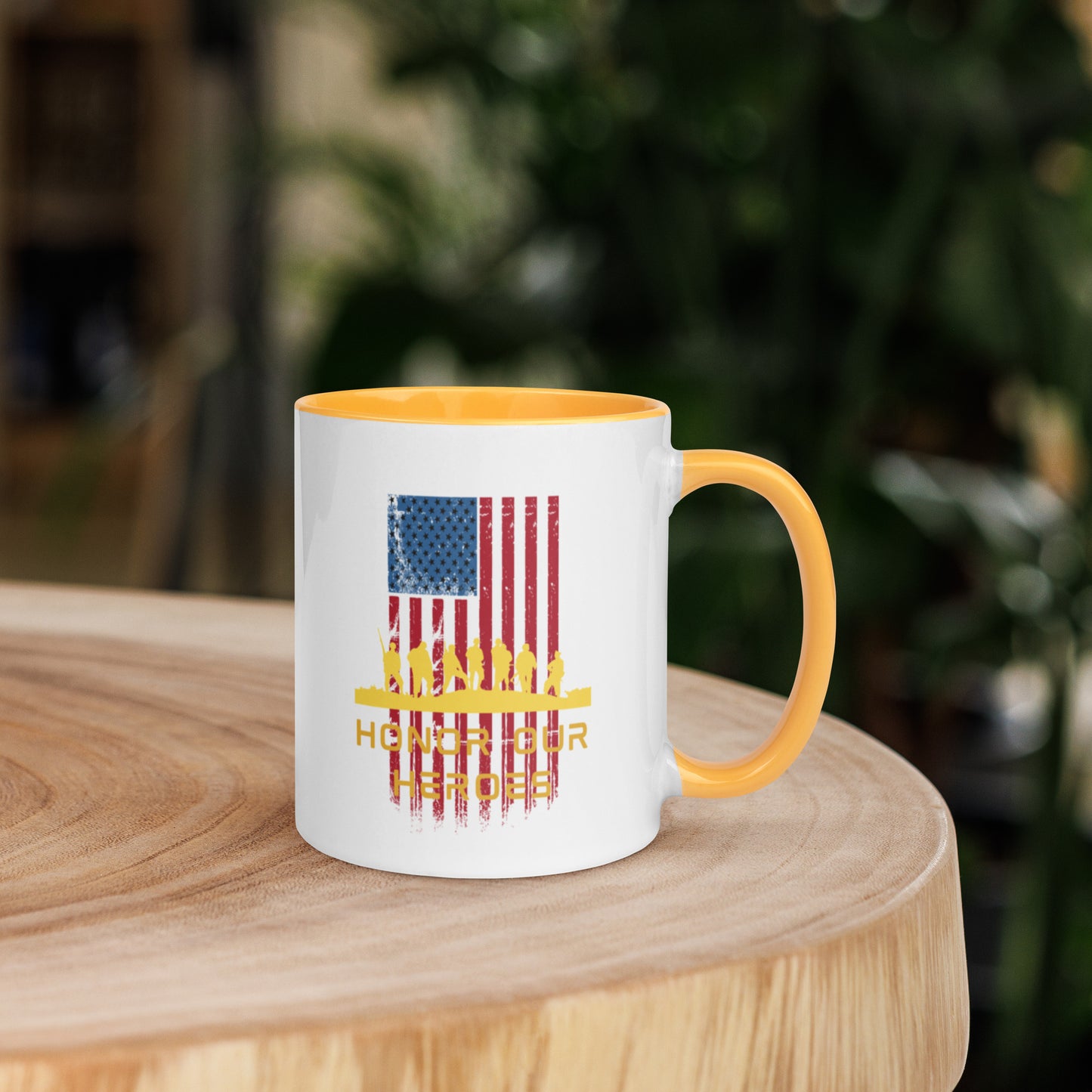 Veterans Day Mug with Color Inside