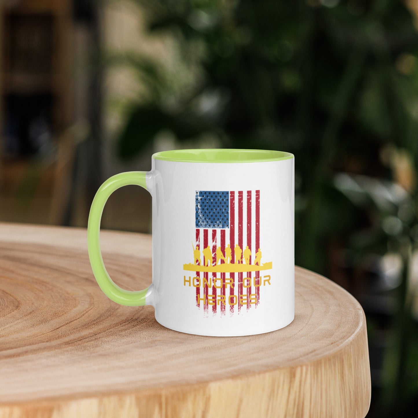 Veterans Day Mug with Color Inside