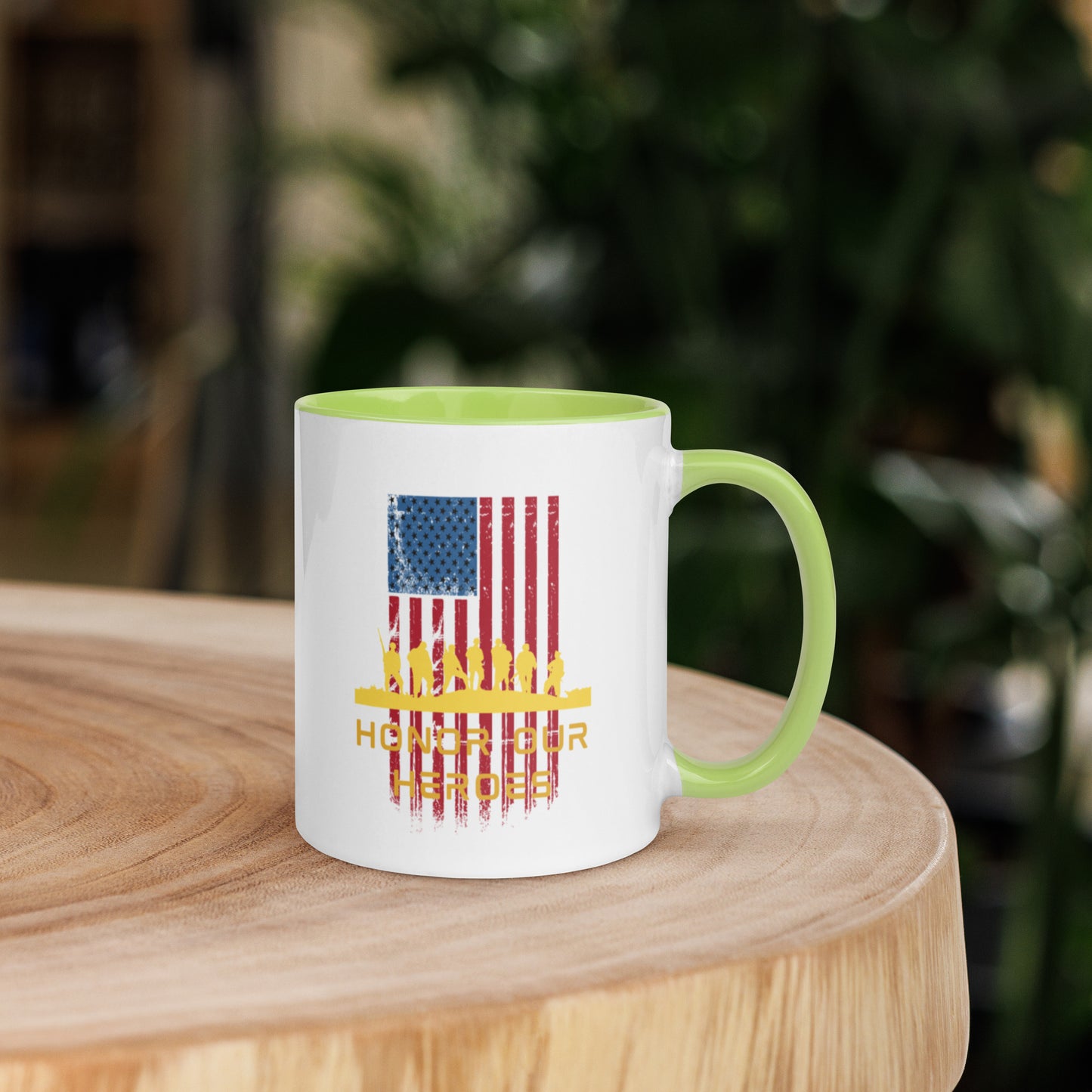 Veterans Day Mug with Color Inside