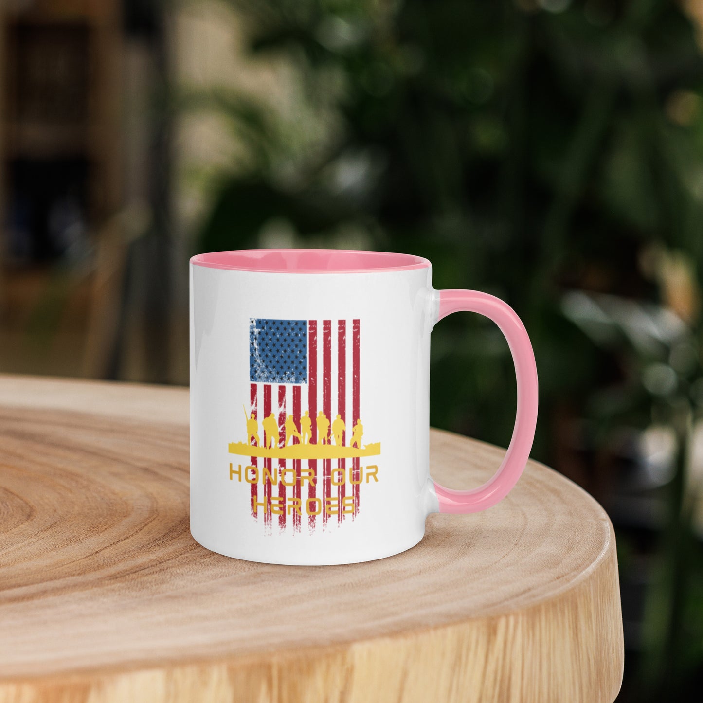 Veterans Day Mug with Color Inside