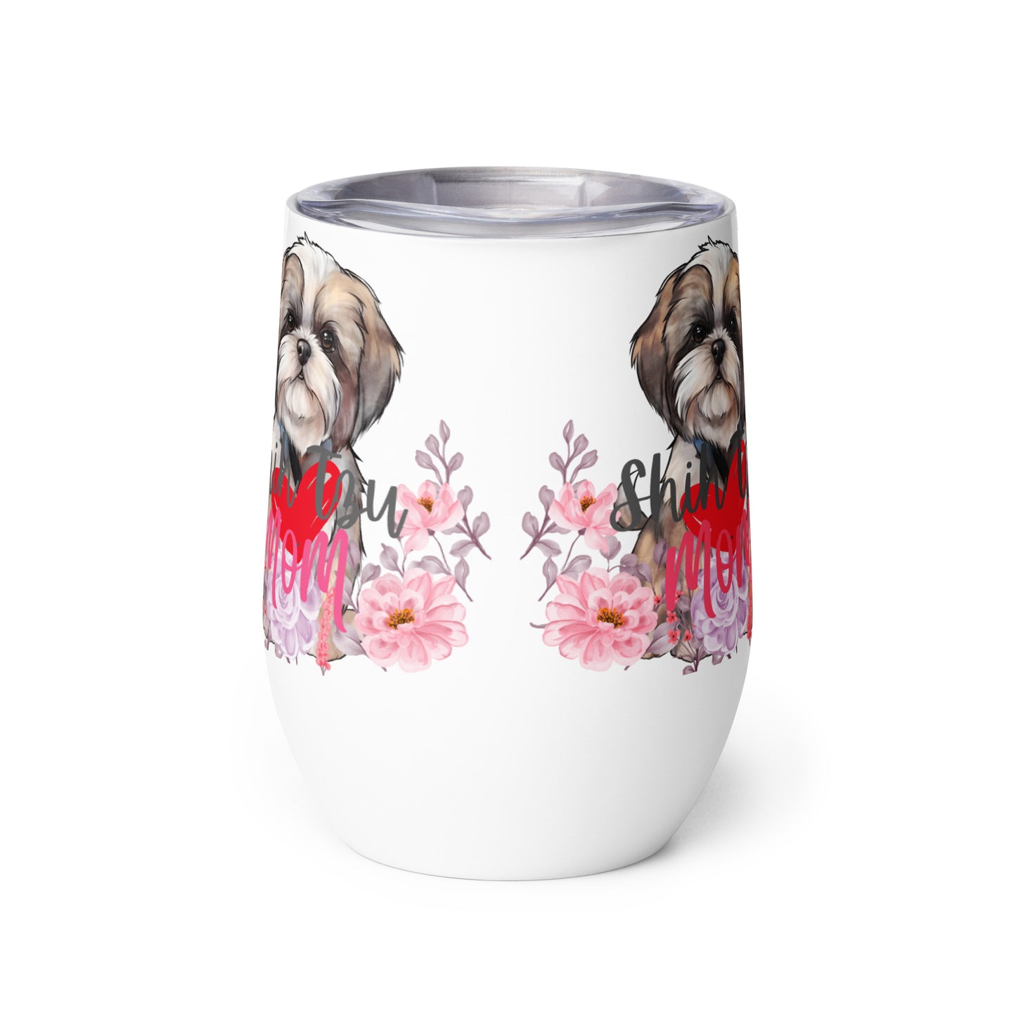 Shih Tzu Wine tumbler
