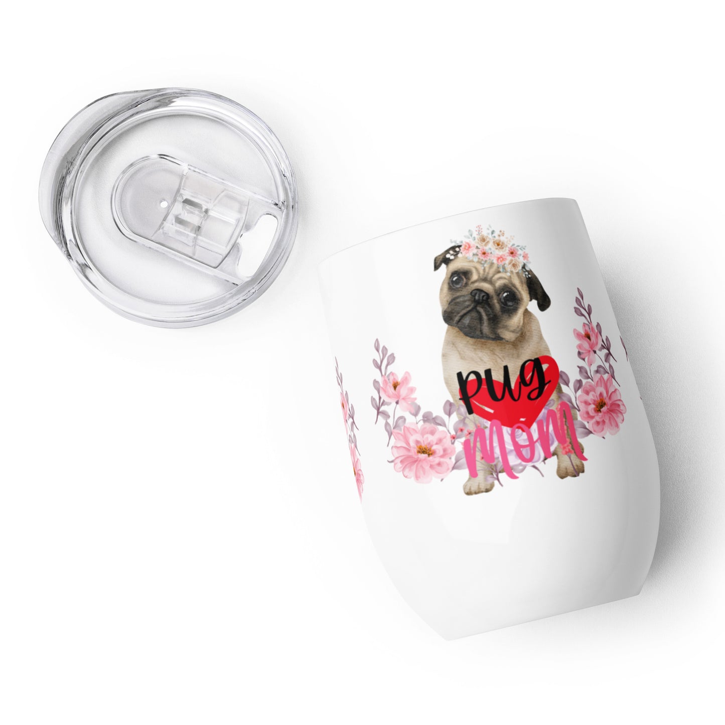 PUG Wine tumbler