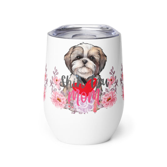 Shih Tzu Wine tumbler