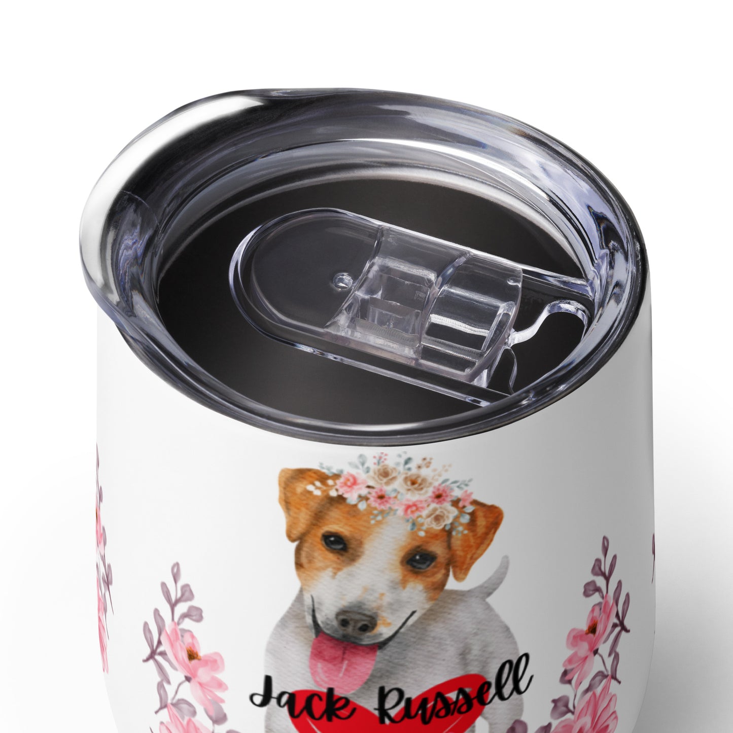 Jack Russell Wine tumbler