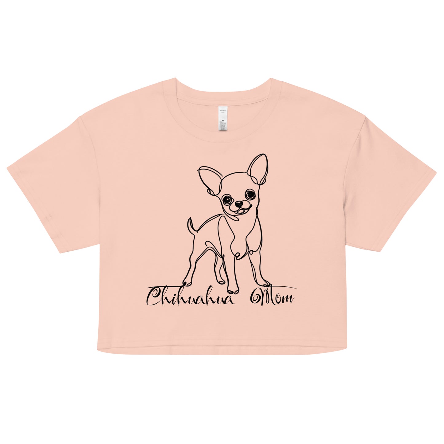Chihuahua Shirt, Chihuahua Mom Shirt, Chihuahua Owner Gift, Mom Shirt, Women’s crop top