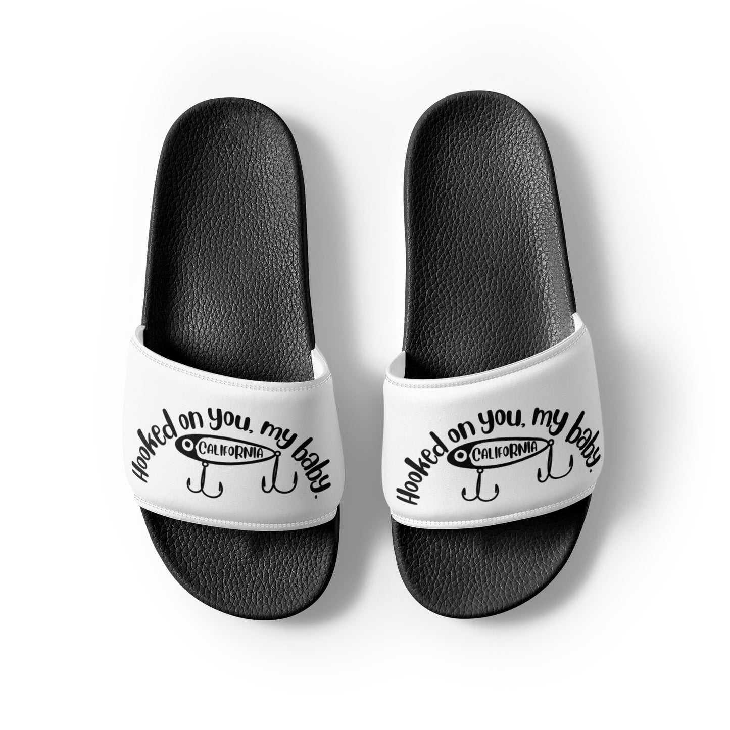 Hooked on you, My Baby Women's slides
