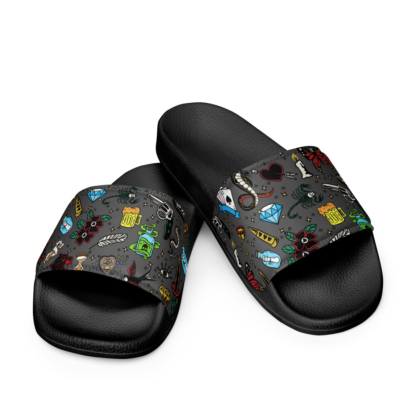 Tattoo Flash  print  Women's slides