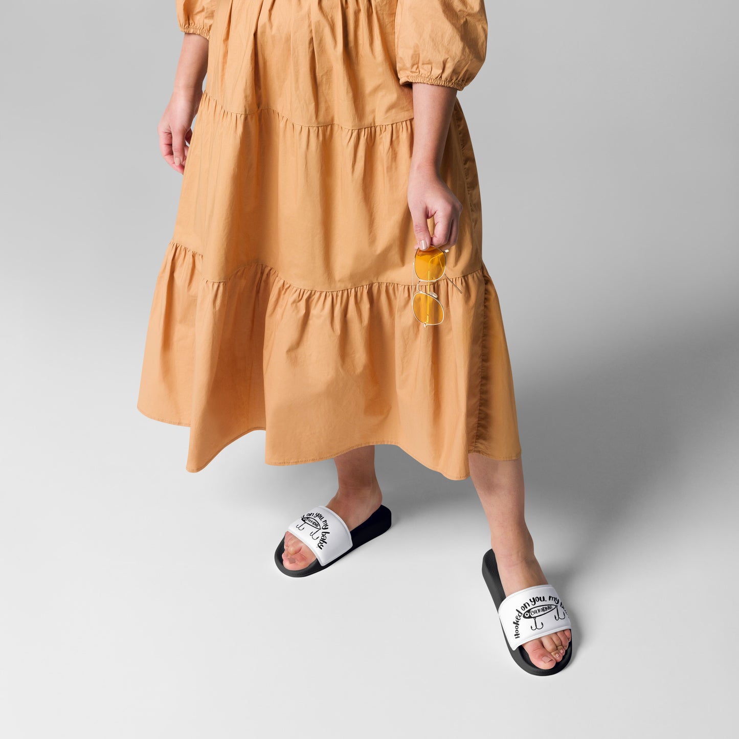 Hooked on you, My Baby Women's slides