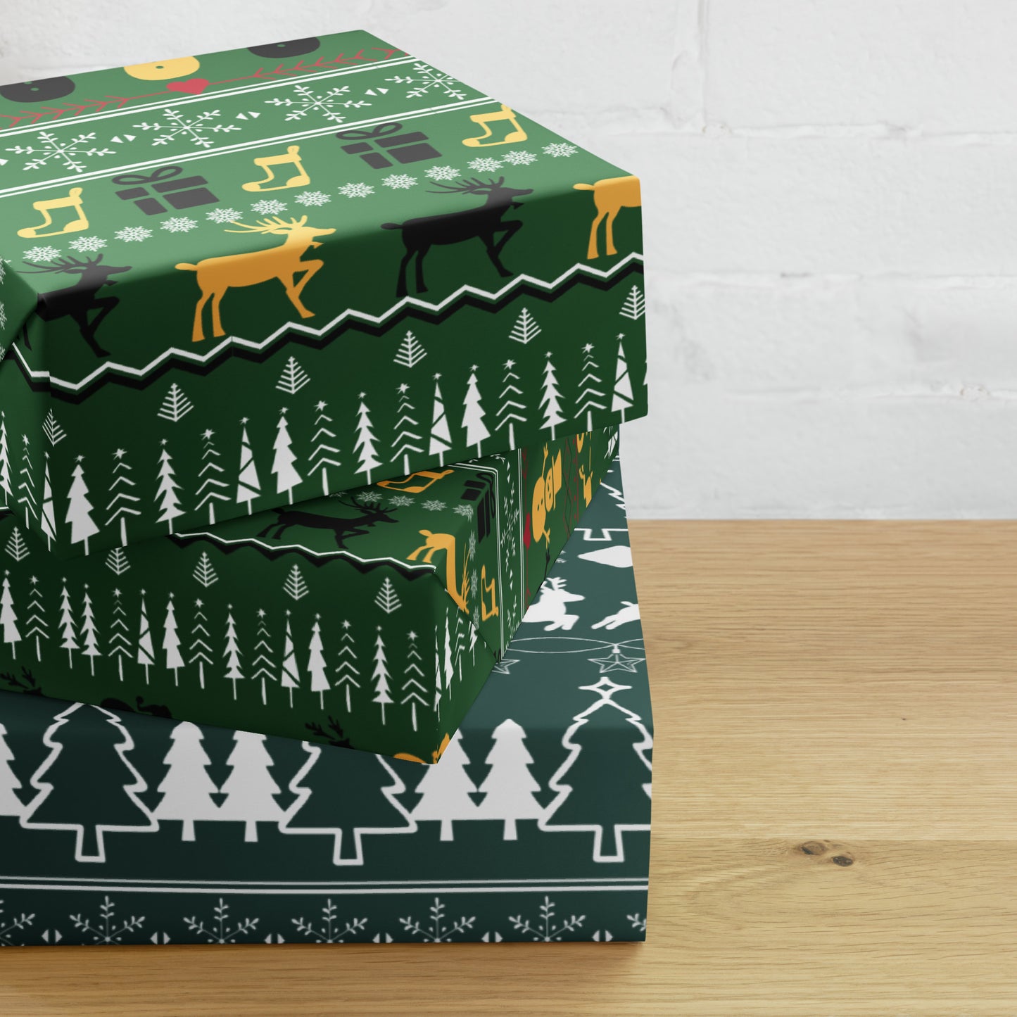 Christmas Ugly Wrapping paper sheets